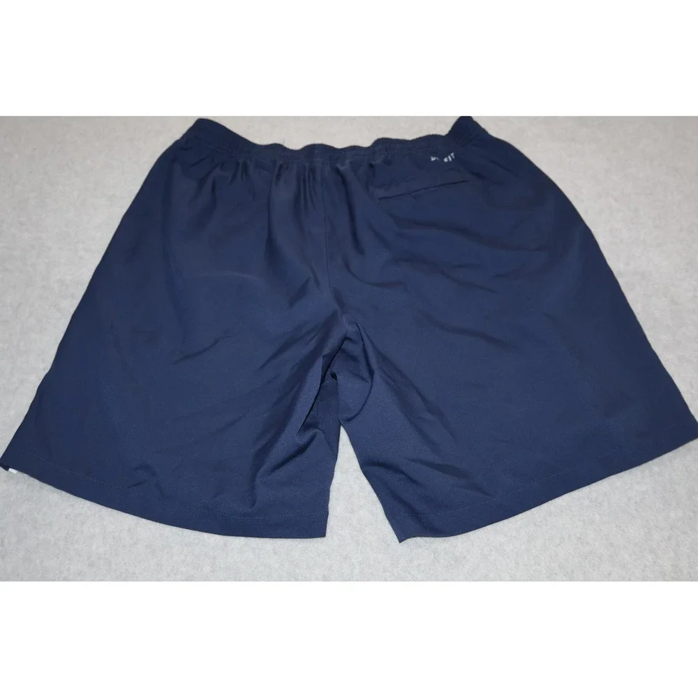 Nike Shorts Mens XL Blue Dri-Fit Athletic Training Gym Running Swoosh 9